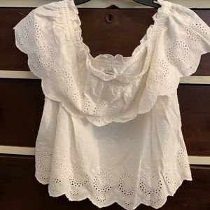 American Eagle eyelet top